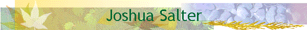 Joshua Salter